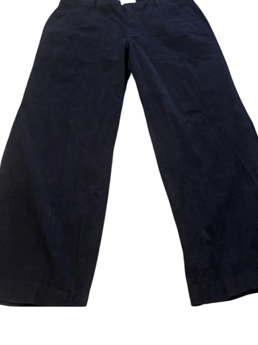 Weatherproof Women’s Navy Corduroy Wide Leg Pants